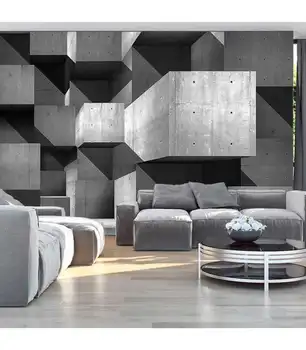 

Photomural-concrete skyscrapers