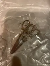 Pendientes modernos hechos a mano por nuevos diseñadores, tijeras con estilo punk, para mujer, 1 par