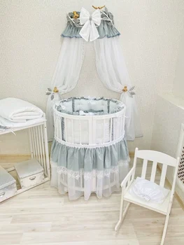 

Комплект в кроватку "Кристалл NEW" Комплекты в круглую/овальную кроватку