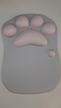 Mice-Mat Rest-Support Mouse-Pad Computer Wrist Silicone Cute PC No Nonslip Cat-Paw