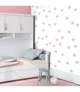 

Mural-Pink Stars