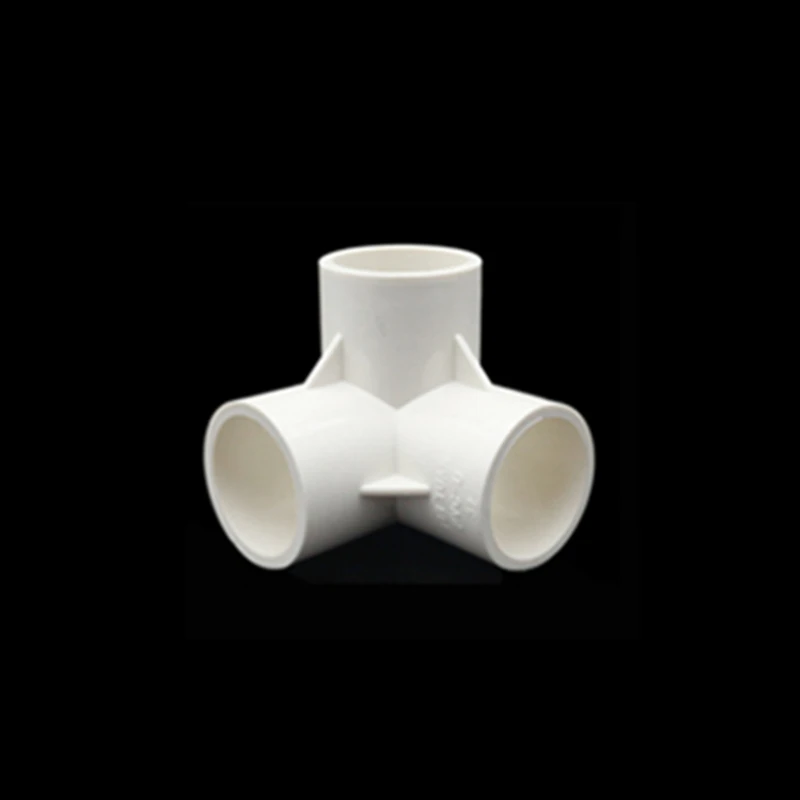 20/25/32/40mm White PVC Pipe Fittings Straight Elbow Tee Cross Connector Water Pipe Adapter 3 4 5 6 Ways Joints