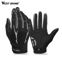 Cycling-Gloves Road-Bike West-Biking Touch-Screen Anti-Slip Outdoor-Sports Windproof
