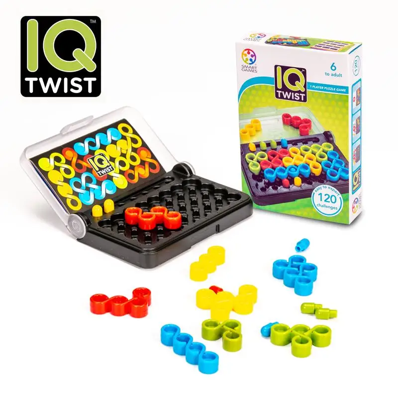 Умные игры IQ Twist. Игра Путешествие. Приложение для смарт-игр. Карман для игр - Цвет: Multicolored