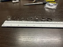 Conjunto de anillos de perlas de Color dorado y plateado bohemio para mujer, sortija abierta con giro geométrico, anillo abierto, joyería con abalorio