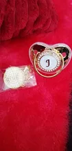 Chupete con diamantes de imitación para bebé, cadena con 26 letras de silicona, regalo para Baby Shower, sin BPA