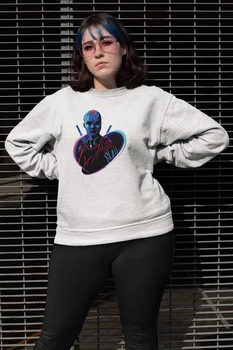 

Angemiel Wear Nebula White Women Sweatshirts