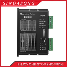 Driver DM542 de 18-48 VCC e máx. 4,2A, controlador do driver digital em 2 fases para motor série 57 86