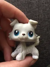 LPS-tienda de mascotas pequeña, Mini gatito pequeño, pequeño juguete, perro Husky, pastor español, Gran Danés, regalos de vacaciones para niños