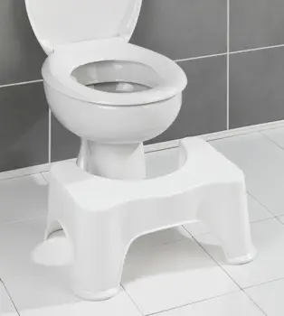 

Secura Wenko WC stool in white color made of plastic