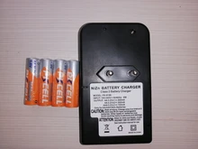 Rechargeable-Battery AA Batteria NIZN 2500mwh PKCELL 2slot 8pcs Eu-Us-Plug