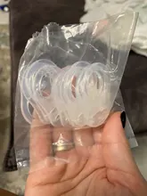 Soporte de silicona para chupete de bebé, adaptador de Clip para anillos de mamá, 12 Uds., envío directo