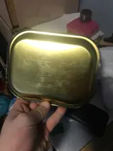 Herb-Grinder Rolling-Tray Tobacco-Storage-Plate Smoking-Accessories Metal Tin 18cm--14cm