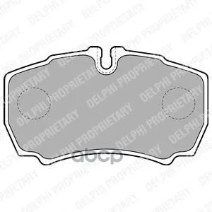 Колодки Тормозные Ford Transit 06-/Iveco Daily 01- Задние Delphi Lp1826 Delphi арт. LP1826
