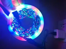 Led-Light-Strips Ribbon-Lamp Decoration Remote-Controller Bedroom Party Rgb Backlight