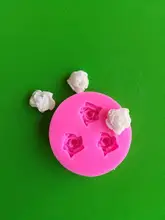 Fondant Silicone Mold Wedding-Cake-Decorating-Tools Chocolate Rose-Flowers 3d-Baking