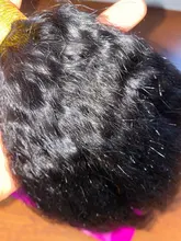 Rizado rizado mechones 100% mechones de cabello humano postizo mechones no Remy Yaki grueso de la armadura del pelo recto 3/4 Pc/lote manojos de pelo barato mechones