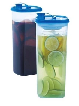 

Multi-Purpose 2 x2lt Jug fruit juice water bottle jug Drinkware large capacity bottles cold water container home fashion storage lemonade