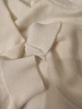 Hirsion-suéter holgado de gran tamaño para mujer, jersey básico de punto elegante, cuello redondo, suave, de Cachemira, para invierno, 2020