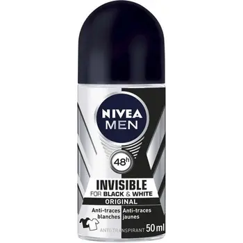 

NIVEA MEN Deodorant Unseen Ball for Original Black and White-50 ml