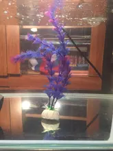 Tank-Decoration-Accessories Plastic Aquarium Water-Plants Artificial Green Fake Home