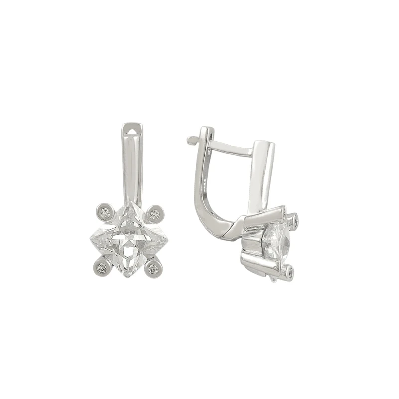 

Armagano Zircon Cubic Zirconia J Earrings