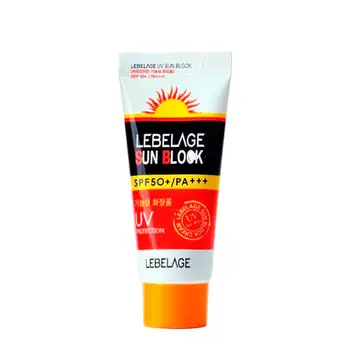 

Sunscreen lebelage UV sun block
