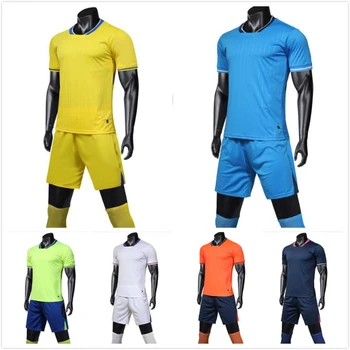 

Customize Football Jersey Shorts Set Quick Dry Professional Design Team Logo Embroidered Stitch Print Soccer Uniforms Sweatshirt