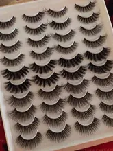 SEXYSHEEP-pestañas de visón de imitación 3D, 5/8/20 pares, suaves, voluminosas, pestañas postizas naturales, herramienta de maquillaje de ojos