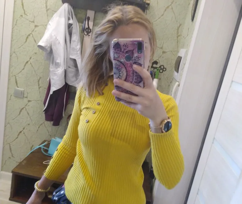 Slim Sweater Long Sleeve photo review