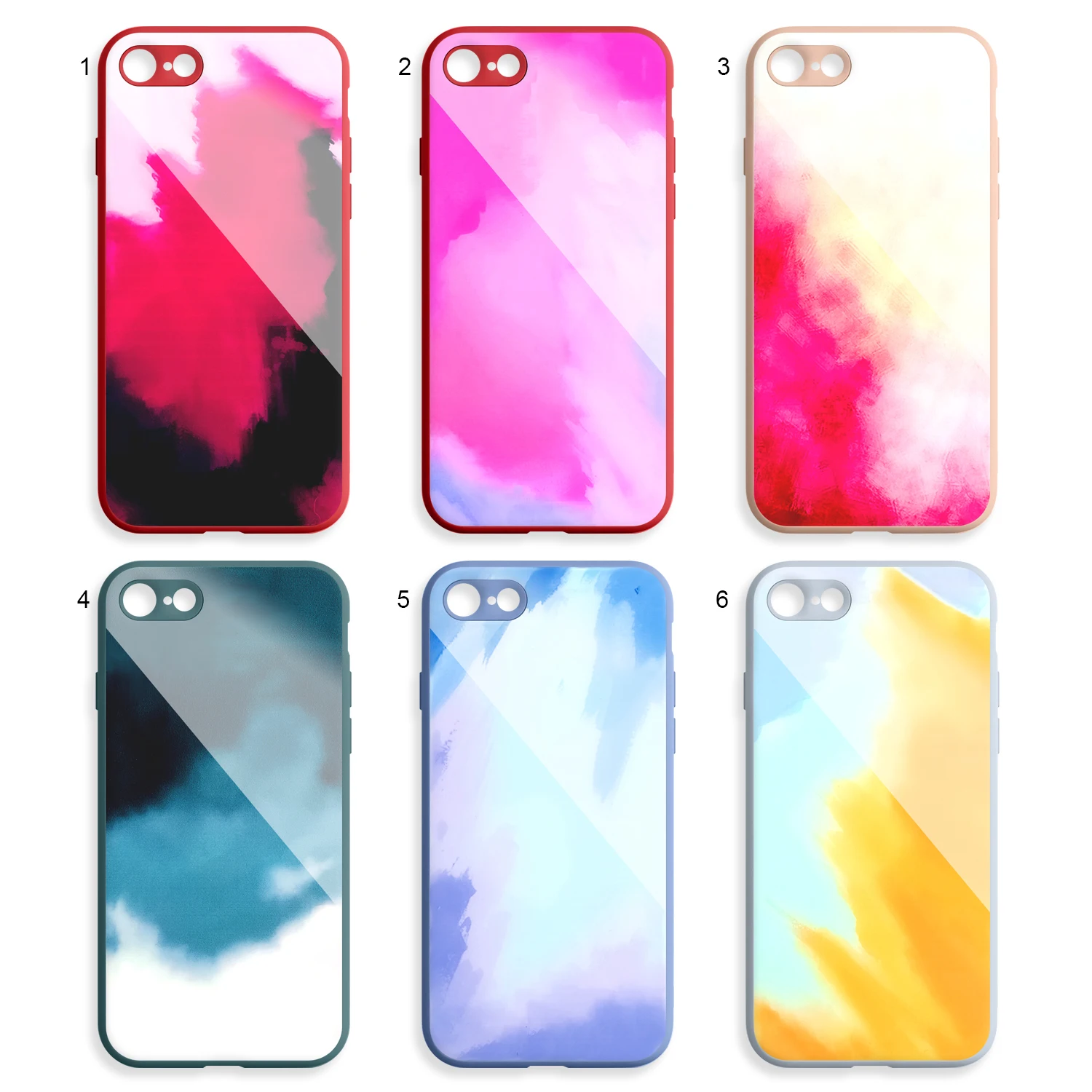 Case for iPhone 7/8/SE (2020) paint | Мобильные телефоны и аксессуары