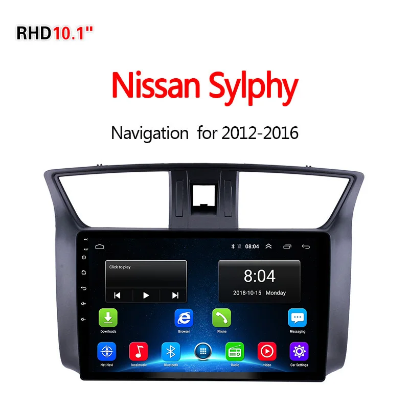 4G1G16G Lionet gps навигация для автомобиля Nissan Sylphy 2012- 10,1 дюймов RN1016Y - Размер экрана, дюймов: 4G1G16G