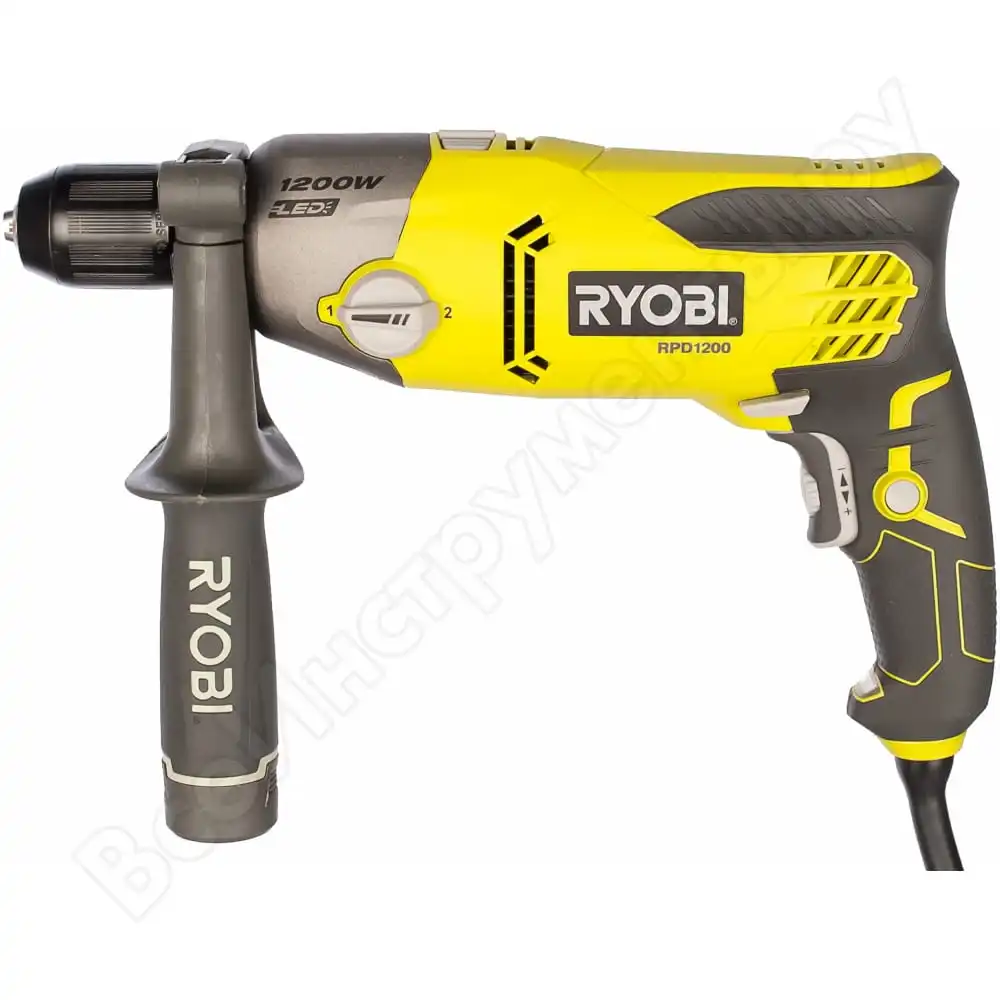 Ударная дрель ryobi rpd1200k 5133002067