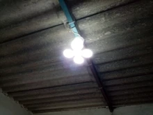 Lamp Bulb Football-Ufo-Bulb Led-Spotlight Folding E27 White Light-Cold/warm 110V 220V