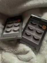 HBZGTLAD-3 pares de banda Invisible, transparente, 3D, pelo de visón, pestañas postizas finas naturales largas + pinzas