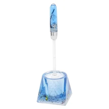 

Toilet bowl for floor acting "sea fish", plastic, color blue