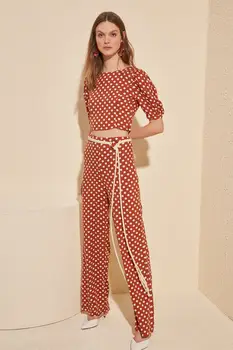 

Trendyol Polka Dot Pants TWOSS20PL0027