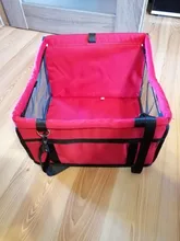 Bolsa de asiento de coche para perros, cesta impermeable de seguridad para viaje, bolsas colgantes de malla, bolsa de asiento para perro, cesta para gato