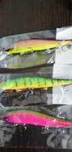 3D Eyes Floating Minnow Wobblers Fishing-Lure Laser Crankbait Aritificial Hard-Plastic