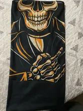 Máscara de Punisher 3D para hombres, Bandana Venom para cuello, polaina para ciclista, máscaras para senderismo, Bandanas, diadema, pasamontañas para esquiar