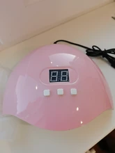 Secador de uñas portátil de 54W, lámpara UV LED de 30/60/90s, con temporizador, Cable USB, para uso doméstico, herramienta de lámpara de uñas de Gel UV