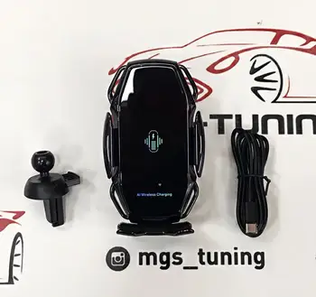

Wireless charging car 15W Black