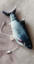 Electronic Cat Toy 3D Fish Electric Simulation Fish Toys for Cats Pet Playing Toy cat