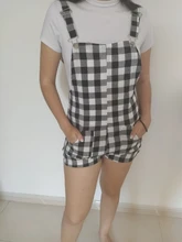 Las mujeres guinga impresión gran Pelele de tirantes de verano Sexy mameluco