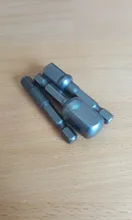 Juego de llaves de vástago hexagonal para taladro eléctrico, 3 uds., taladro para enchufes, adaptador de extensión de broca, 1/4, 3/8, 1/2