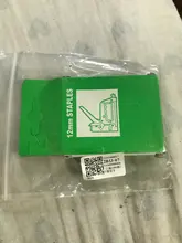 Grapas en forma de U/puerta/T, clavos de 1000x2mm para pistola grapadora, 10,1 Uds.