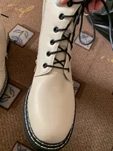 AIYUQI-Botas cortas de cuero genuino para mujer, botines de lana cálidos y antideslizantes, para estudiantes, para invierno, 2021