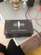 Cartucho para tatuar agujas RL RS RM M1, aguja de tatuaje esterilizada de seguridad, desechable, para máquinas de cartucho, agarres