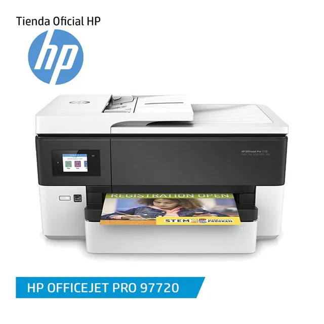HP OfficeJet Pro 7720 multifunction printer | Pro 7740 | Wide format, 512MB  memory, Wi Fi , 34/22 pages/min|Printers| - AliExpress