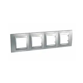 

UNICA top Chrome matte frame 4th mgu66.008.038